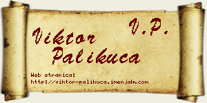 Viktor Palikuća vizit kartica